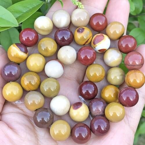 Natural Stone Colorful Mookaite Jaspers Beads Rondelle Loose Spacer Beads For Jewelry Making 4/6/8/10MM Diy Necklace Bracelet