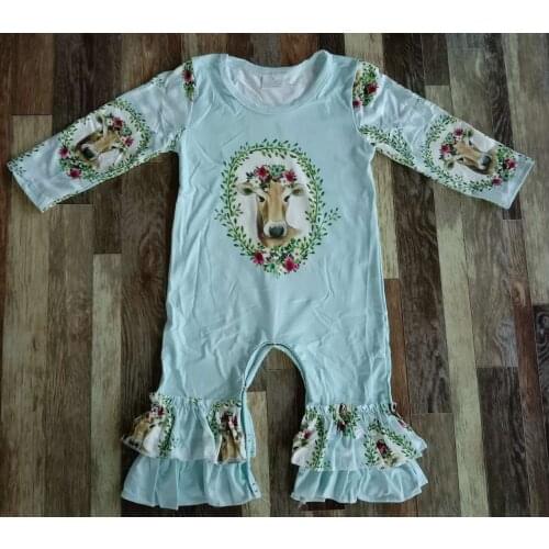 Boutique baby baby cartoon design lovely climbing clothes Romper jumpsuit series