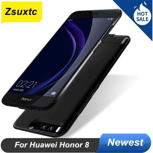For Huawei Honor 8 Battery case 6000 Mah Backup Battery Charger Case Cover Pack Power Bank For huawei Honor 8 Battery Case