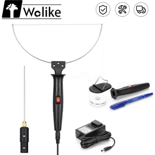 Electric Cutting Pen Foam Cutter Pen Die-Cut Machines Stainless Steel Portable Styrofoam Cutting Tool Set Heating Wire 110-260V