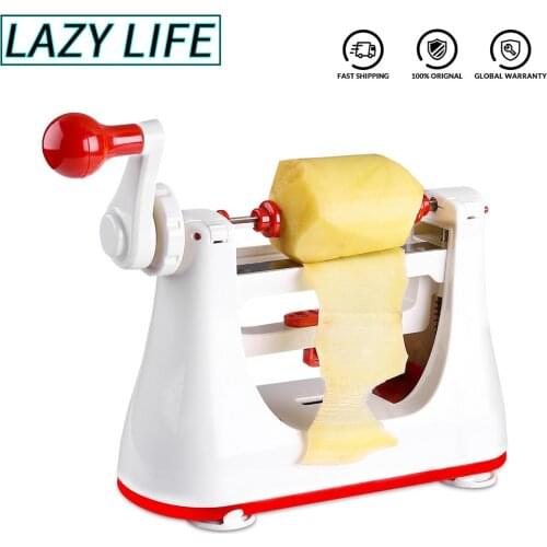 LAZY LIFE Manual Vegetable Cutter Multifunctional Stainless Steel Fruit Slicer Potato Carrot Chopper Kitchen Tools