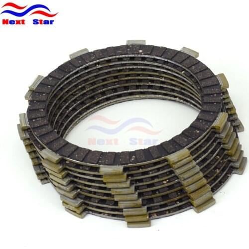 Motorcycle Clutch Disc Friction Plates Set 9pcs for CB600F Hornet 00-16 CBR600F2 91-94 CBR600F3 95-98 VF750C 94-03 VF750C2 97-00