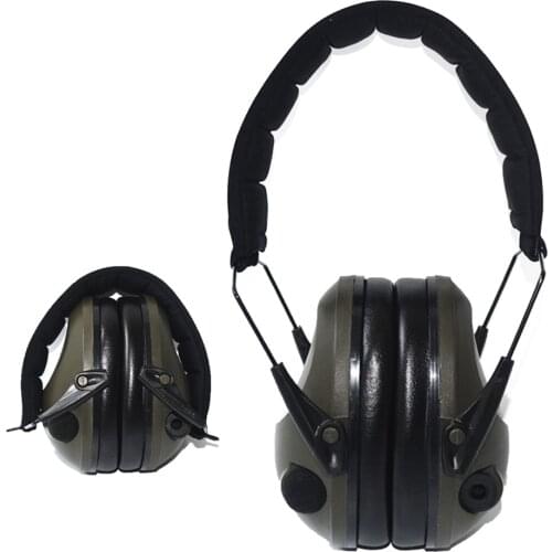 Tactical Noise Reduction Headphones Electronic Hearing Protection Earmuffs Shooting Hunting Militery Smart Chip Noise Headset