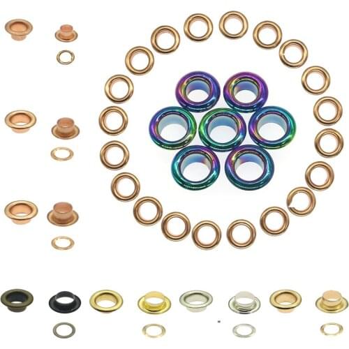New products Grommet Kit Grommets Eyelets with Copper , Dream Color and coppery (1/5 1/4 1/3 Inch Inside Diameter) accessories
