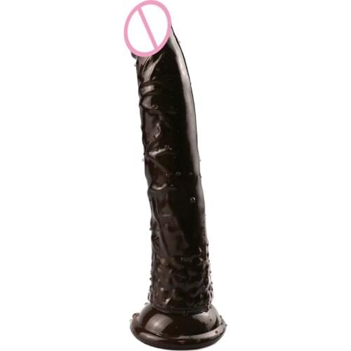 21CM Huge Realistic Horse Dildo Penis With Strong Suction Cup Masturbator Anal Dildo No Vibrators Anal Plugs Sex Toys For Women