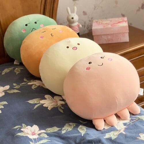 Cartoon Octopus Plushies Doll Cute Colorful Anime Pillow Stuffed Toys Kids Birthday Gifts