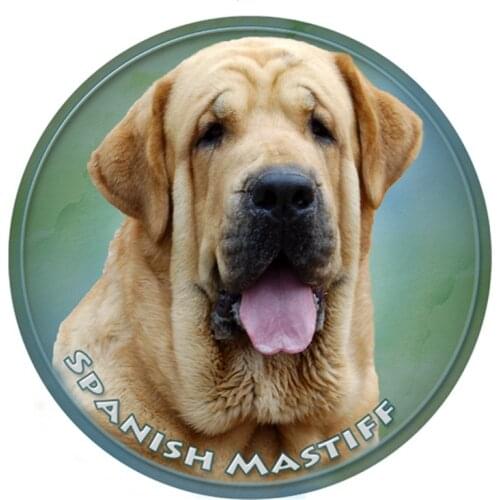 S40413# Various Sizes PVC Decal Spanish Mastiff Animal Car Sticker For Bumper Rear Window Laptop Refrigerator Toilet