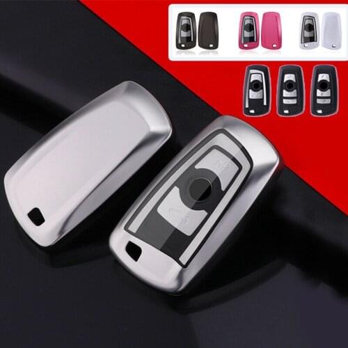 1 Pcs PC Fashion Car Styling Smart Remote Key Fob Cover Case Skin Shell Holder For BMW X1 3 4 5 6 7 F30 GT Series Accessories