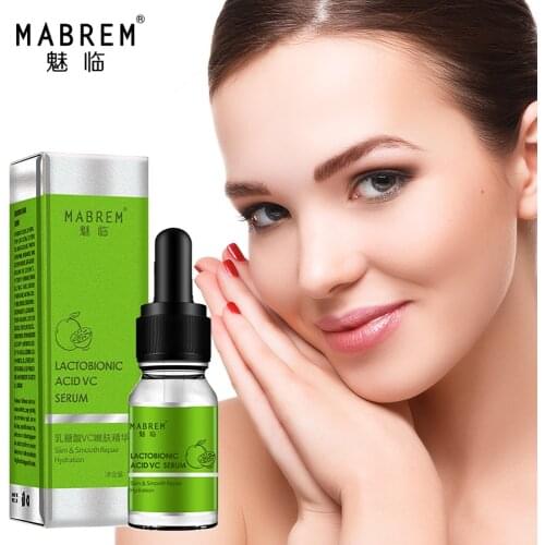 MABREM Hyaluronic acid Moisturizing Face Serum Shrink Pore Brightens Essence Whitening Nourishing Smooth Skin Facial Care 10ml
