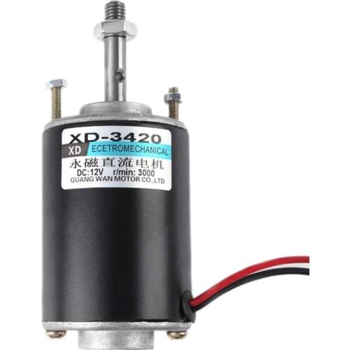 Xd-3420 30W High Speed Cw/Ccw Permanent net Dc Motor For Diy Generator(Dc 12V 3000Rpm)