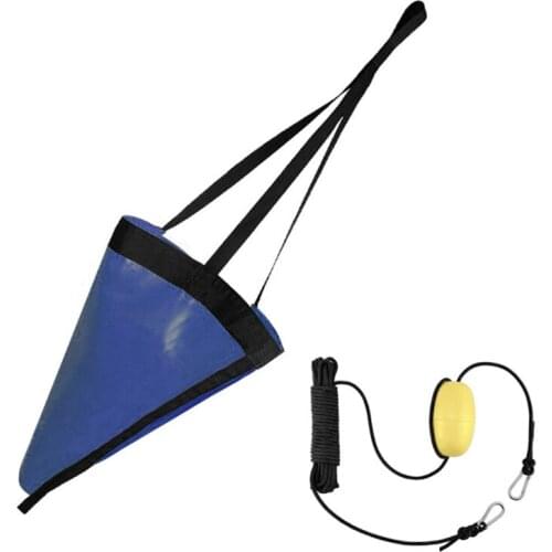 18Inch Kayak Canoe Boat Float Marine PVC Sea Anchor Drift Anchor Drogue Drifting Blue
