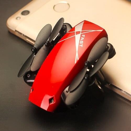 2.4G Mini RC Drone S9 No Camera Foldable Helicopter with Light Altitude Hold Headless H/L Speed Switch Remote Control Quadcopter