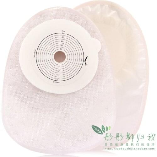 20pcs 15-60mm disposable colostomy bag closed mouth pocket stool fistula bag