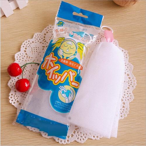 Cleanser Bath Washing Tools 3 pcs Soap Mesh Bag Body Cleansing Nets Soap Foaming Net PE Bubble Helper Mesh Wash Face