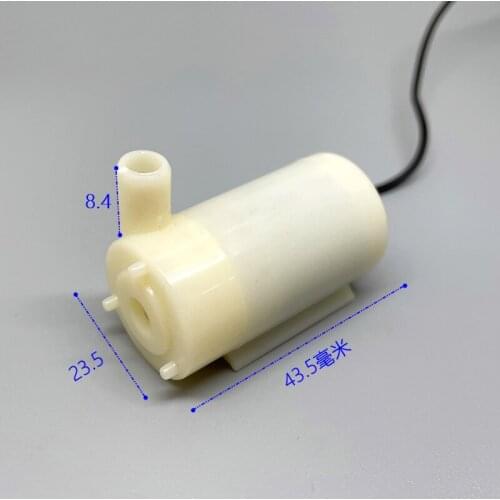 72-96L/H Mini Submersible Pump DC 3V-5V 3.7V 4.2V 4.5V Silent Watering Computer Cooling Solar Small Water Pumps Motor Pump