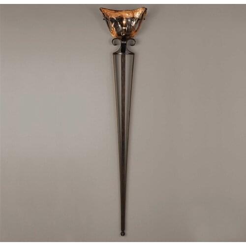 American Country Retro Industrial Style Long Wall Lamps Living Room Bedroom Villa Lighting Aisle Corridor Decor Iron Wall Lights