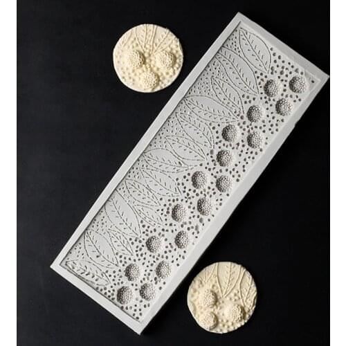 Forest Flower Wedding Mould Silicone Mold Fondant Cake Decorating Tool Gumpaste Sugarcraft Chocolate Forms Bakeware