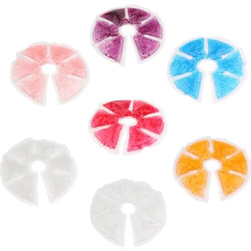 Breastfeeding Gel Pads Hot & Cold Breast Ice Pack for Breastfeeding Relief - 7 Colors Optional