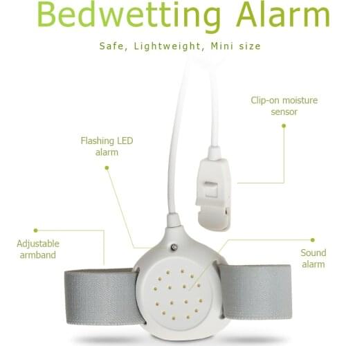 LazyChild Professional Arm Wear Bedwetting sensor Alarm For Baby Toddler Adults Potty Training wet reminder Sleeping Enuresis