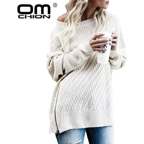 OMCHION Womens Off Shoulder Pullovers