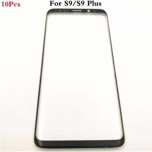 10Pcs/lot Original Front Outer Touch Screen Glass Lens For Samsung Galaxy S9 G960 S9 Plus G965 Touch Screen Replacement parts