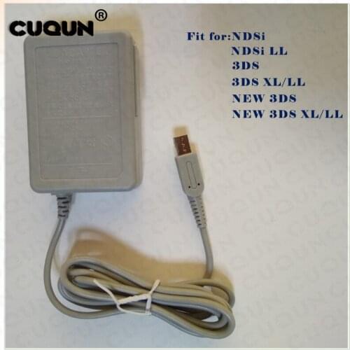 Travel Charger Adapter AC Power forNDSI/NDSIXL/3DS/3DSXL/New 3DS/New 3DS XL Wall Charger Charging Lead Adapter For New 3DS XL