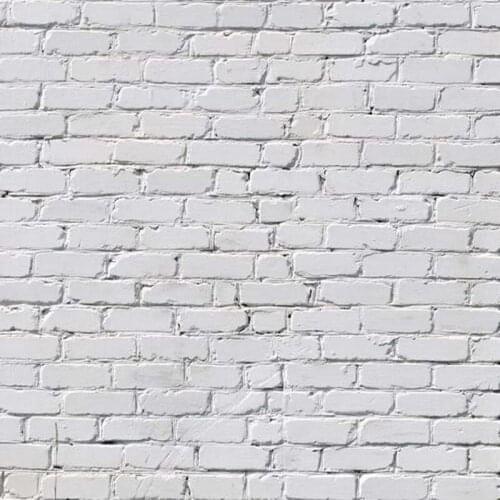 Photography Backdrops thin vinyl photo studio background white brick for wedding Floor-351