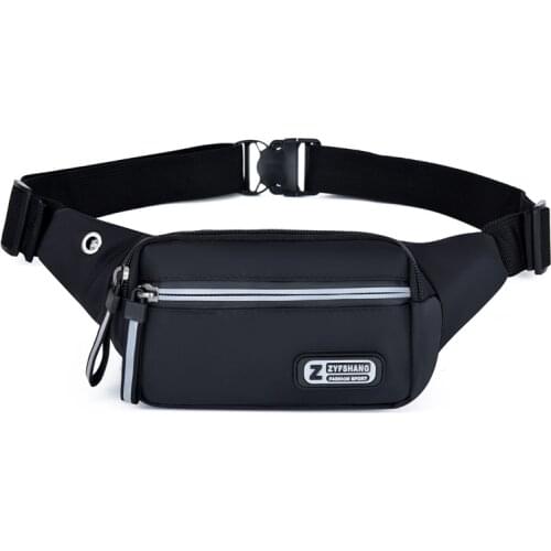 Women Nylon Waist Packs Fanny Pack Belt Sling Bags Laser Chest Phone Pouch Chest Bags