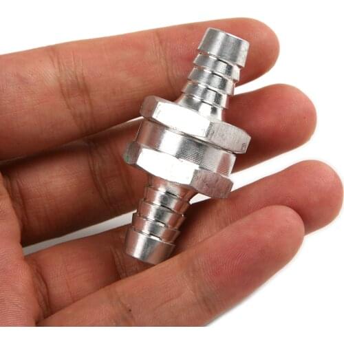 1PCS One Way Fuel Non Return Check Valve 8Mm Petrol and Diesel Oil for Cars Boats Airplanes Medical Equipment