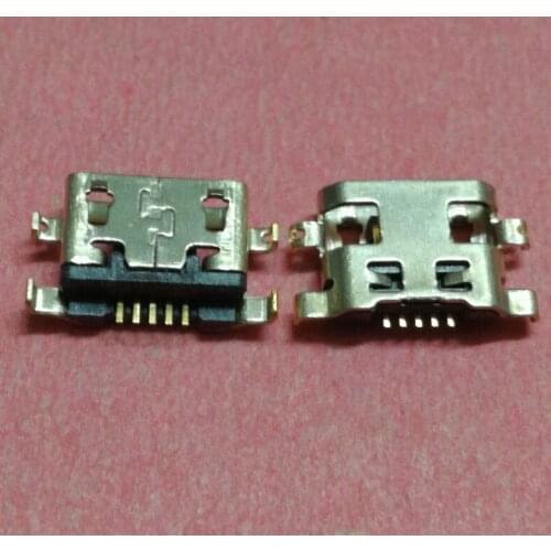 10Pcs Charging USB Charger Port Plug Dock Connector For Alcatel One Touch Pop 2 Premium Hero 2C OT 7055 7044 Idol 5 6058 7044A
