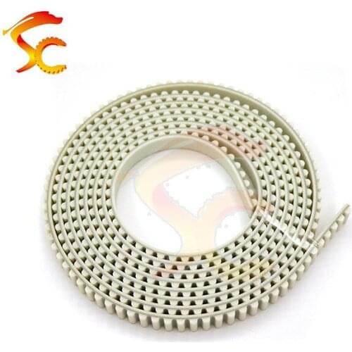 9Meters/lot HTD8M timing belt 8M 10mm pitch=8mm Width 10mm 8M open timing belt PU with steel core Pitch=8mm