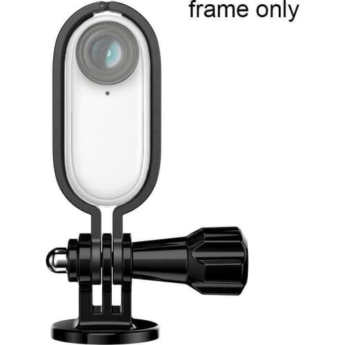 Aluminum Alloy Adjustable Angle 1/4 inch Thread Adapter Protective Frame Protector Repair Parts For Insta360 Go 2 Camera