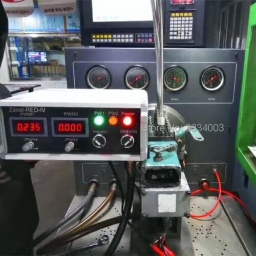 Diesel ZEXEL EDC in-line pump RED 4 tester with all wire plugs