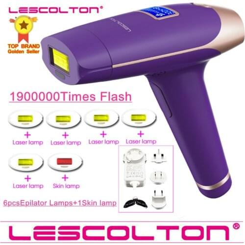 Lescolton T009i 1900000Shots Can Choose IPL Epilador LCD Display Machine Laser Permanent Bikini Trimmer Electric IPL Epilator