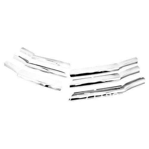 Chrome Front Center Grille Inserts For Honda Accord USDM Sedan 2008-2012