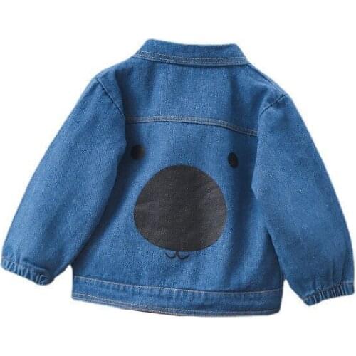 New Spring Autumn Children Boys Fashion Clothes Baby Girls Cartoon Jacket Kids Infant Cotton Clothing Toddler Casual Jacket