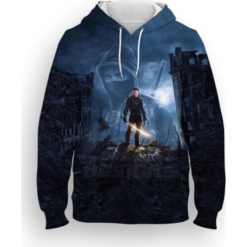 2021 New Spring Autumn Hoodies 3D Print Hawkeye Men Swearshirts Oversized Male Clothing Streetwear Children Pullover