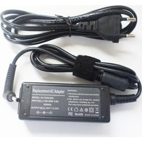 New 20V 2.25A 45W AC Adapter Battery Charger Power Supply Cord For Lenovo IdeaPad B50-10 45N0297 36200610 V110-17ikb v110-17isk