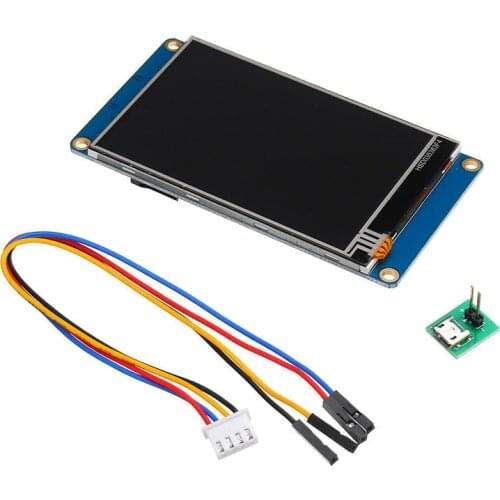 NX4832T035 HMI TFT LCD Serial Press Display Module 3.5inch Resistive Press Sn for Raspberry Pi 3 Arduino Kit