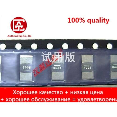 10pcs real orginal new SMD alloy resistor 2512 R002 0.002R 1% 275PPM 1W WSL25122L000FTA