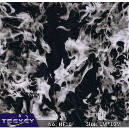 [Width 1M] Burning Flame Water Transfer Printing Film,10 Square Meter,Hydrographic film, film for aqua print HF10