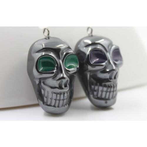 Hot sale fashion hematite Skeleton people pendant accessories diy accessories HP1077