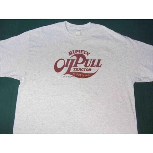 RUMELY TRACTORS OIL PULL LOGO TEE SHIRT