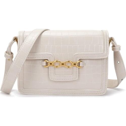 Crossbody bag bolso cuero ladies sling or crossbody bags Stone pattern bag