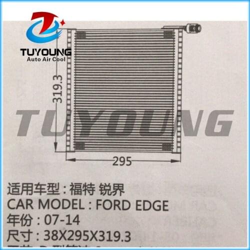 Factory Sale Auto Ac Evaporator For EDG e 07-14 38*295*319.3 mm
