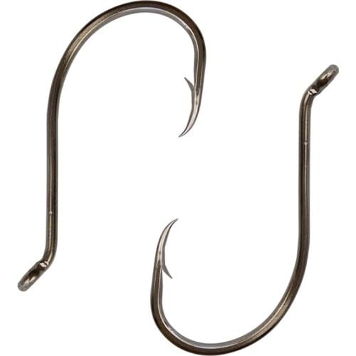 180pcs 8299 High Carbon Steel Fishing Hooks Black Offset Octopus Beak Bait Fishhook Size 1 2 6 8 2/0 3/0 4/0 5/0 6/0 7/0 8/0 9/0