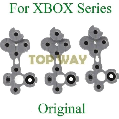 200PCS Original For Xbox Series X/S Console Conductive Rubber Button For XBOXSeries S/X Rubber D-pad Rubber Buttons