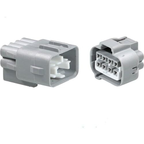 8pin male female headlamp harness plug electric auto connector with terminals for Toyota Lexus 7283-7080-40 7282-7080-40