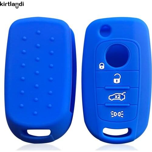 Silicone Key Case Cover For Fiat Tipo Freemont Toro Freedom Cronos Egea 500X Accessories For Dodge Neon Remote Control Shell Fob