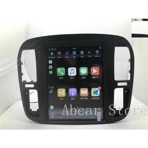 Tesla style Android 9.0 Car dvd player GPS Navigation For TOYOTA LAND CRUISER LC100 LEXUS LX470 1999-2002 radio px6 carplay IPS